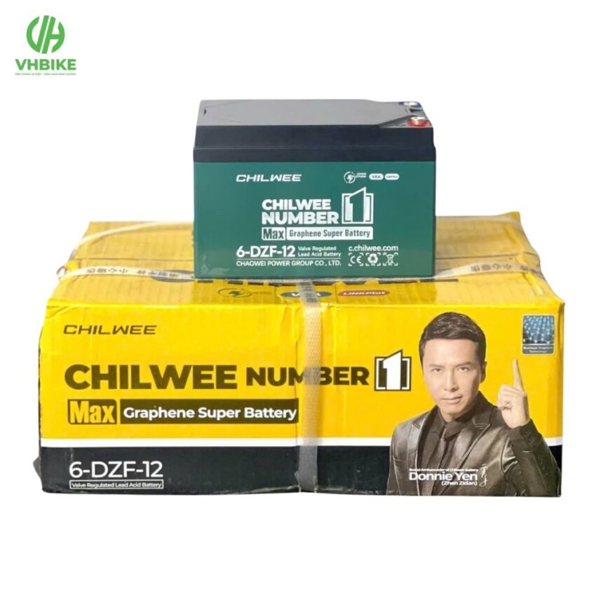Ắc quy Chilwee 6-DZF-12 (12V 12Ah )