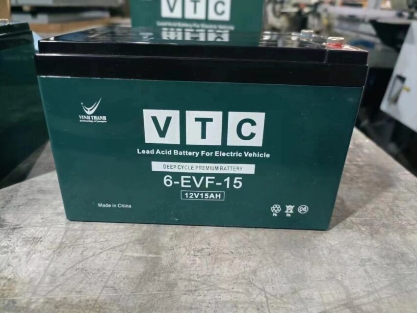 Bình ắc quy VTC 6-EVF-15 (12V - 15AH)