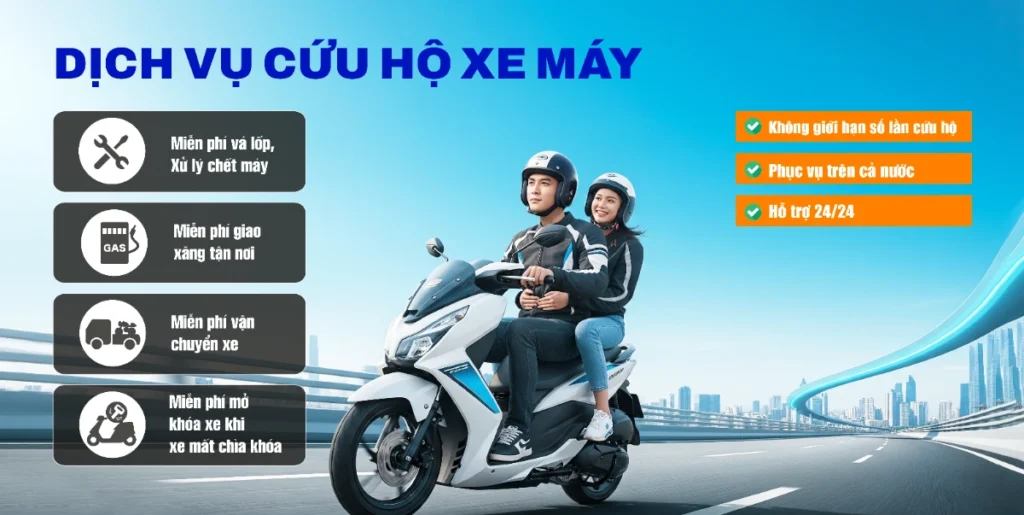 Dịch vụ cứu hộ xe máy điện