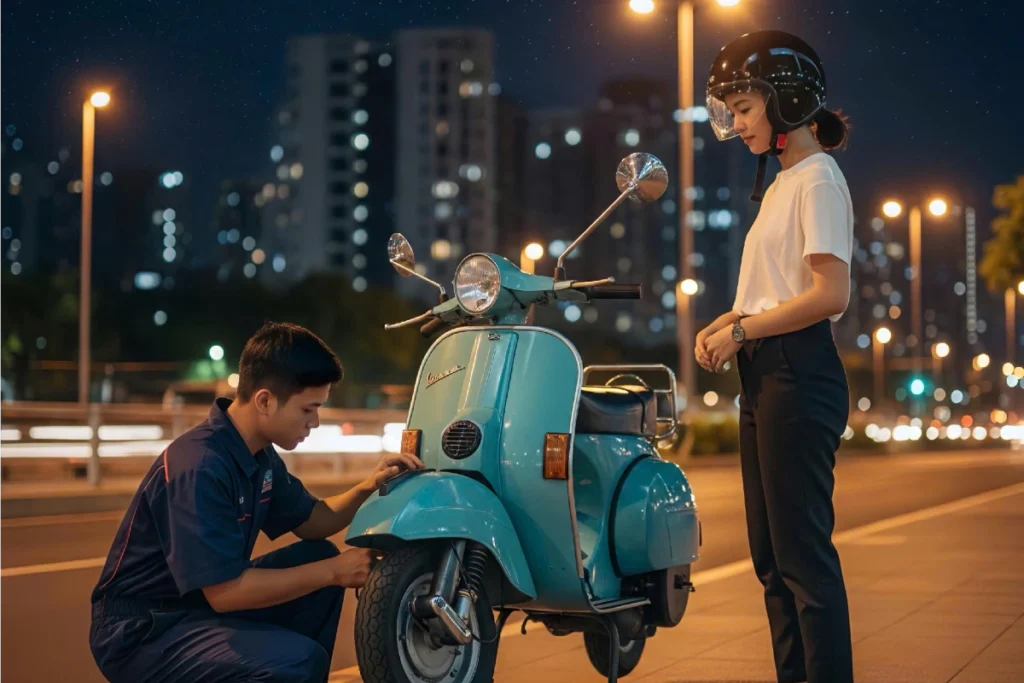 Dịch vụ cứu hộ xe máy điện 24/24 – Giải pháp an tâm cho mọi hành trình
