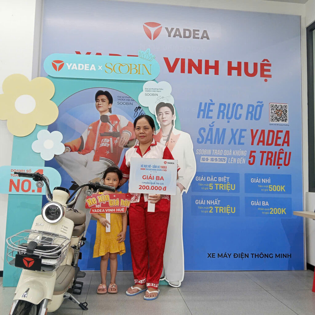 Bảng giá xe điện YADEA chính hãng, cập nhật mới nhất