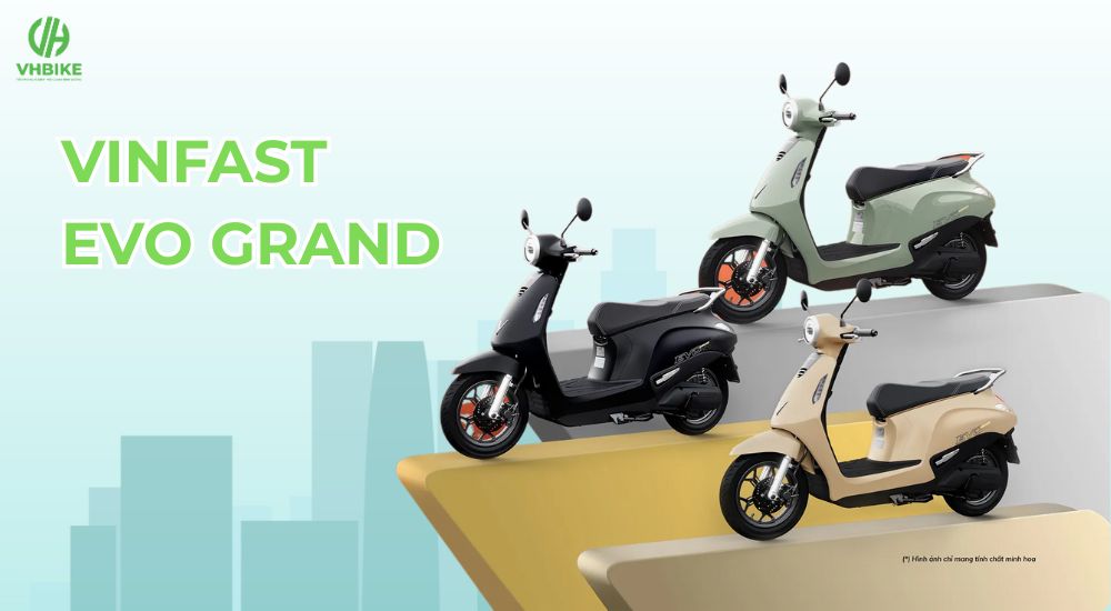 VinFast Evo Grand – Xe điện giá rẻ, đi xa tới 262 km