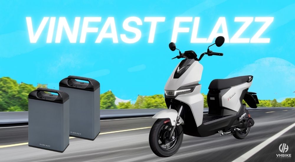 VinFast Flazz – Xe máy điện 2 pin giá rẻ