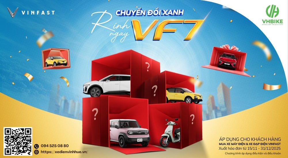 VINFAST TẶNG 27,5 TỶ ĐỒNG CHO KHÁCH HÀNG MUA XE MÁY ĐIỆN