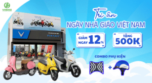 VinFast Vinh Huệ tri ân thầy cô giáo ngày Nhà Giáo Việt Nam 20.11