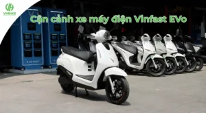 Cận cảnh xe máy điện VinFast Evo bản đổi pin
