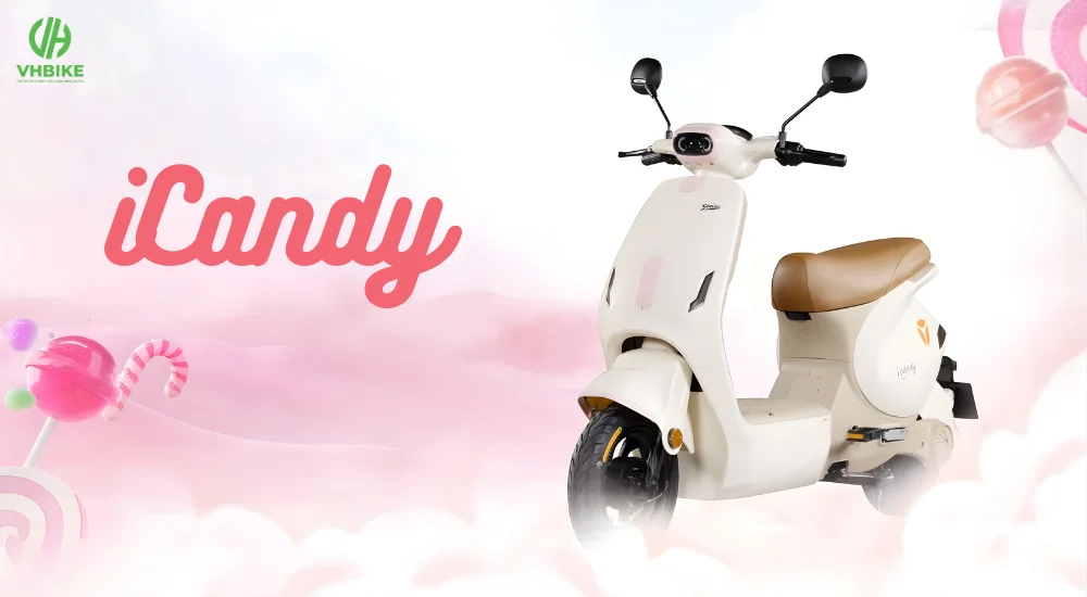 YADEA iCandy – Xe Đạp Điện Thời Trang Cho Học Sinh
