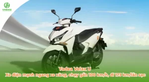 Velax U: Xe điện mạnh ngang xe xăng, chạy gần 100 km/h, đi 173 km/lần sạc