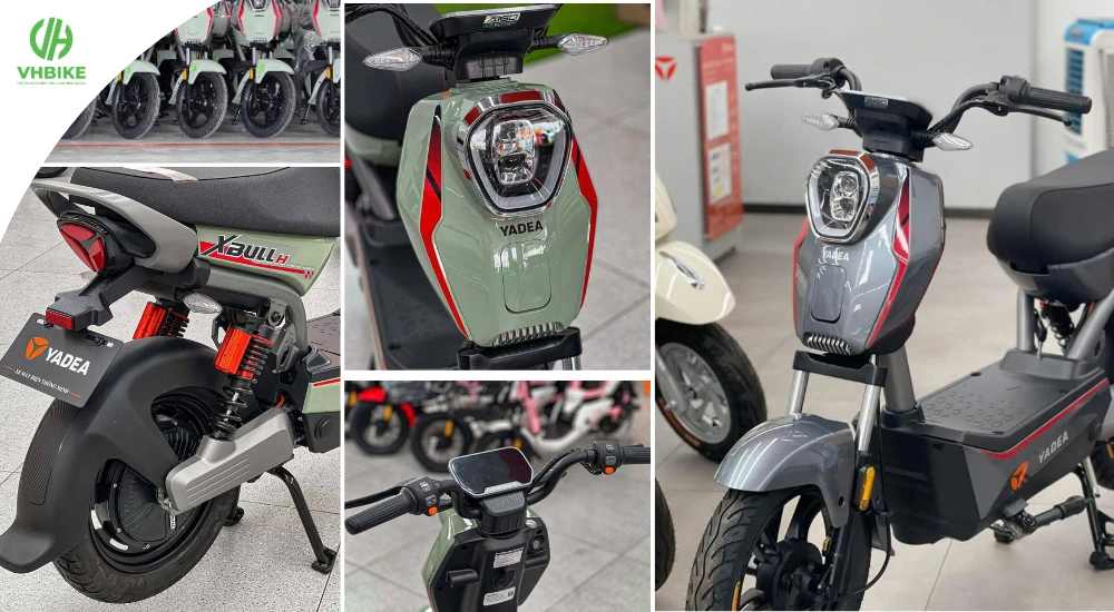 Yadea Xbull H: Xe điện dưới 15 triệu cho học sinh, sinh viên (70km/sạc)